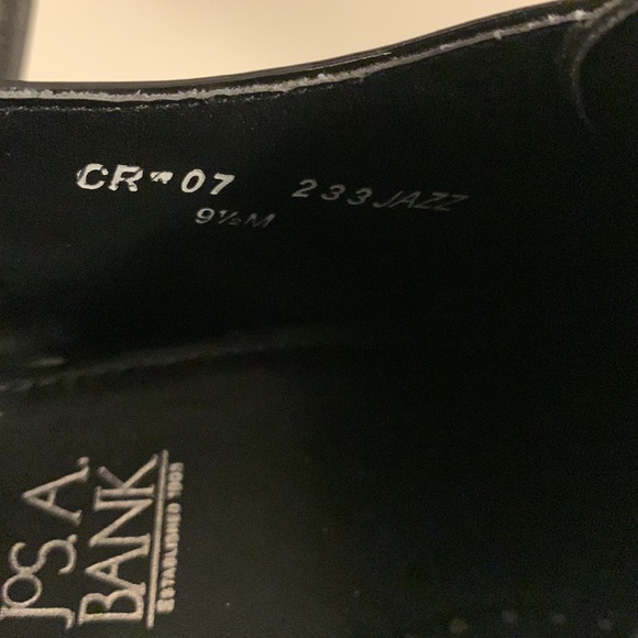 Jos A Bank Patent leather dress shoe. Gently used. Beautifully polished - Picture 4 of 6